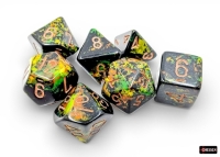 Brush™ Polyhedral Deep Forest™/gold 7-Die Set