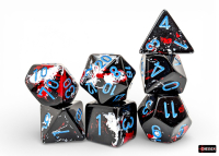 Brush™ Polyhedral Dark Side™/blue 7-Die Set