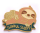 Alternative Alignments Enamel Pin Lawful Sleepy Sloth