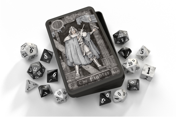 Class-Specific Dice Set Fighter (Pathfinder and 5E)