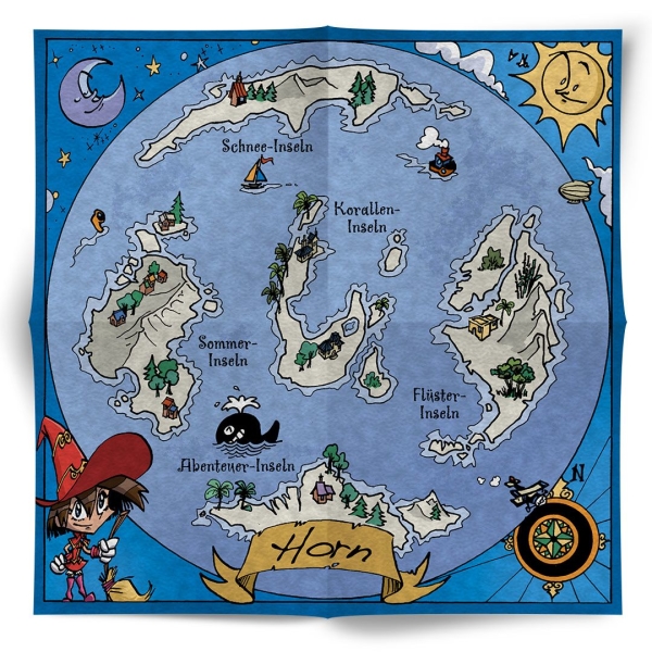 Little Wizards Karte der Münzwelt
