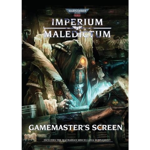 Warhammer 40,000 Roleplay: Imperium Maledictum Gamemasters Screen - englisch