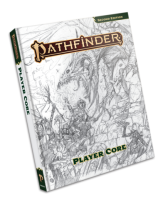 Pathfinder Player Core Sketch Cover ENGLISCH