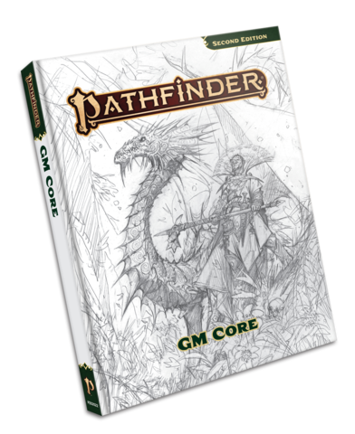 Pathfinder GM Core Sketch Cover ENGLISCH