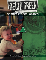 Delta Green Evidence Kit The Labyrinth ENGLISCH