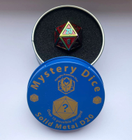 Quests Reward Mystery Dice Solid Metal D20