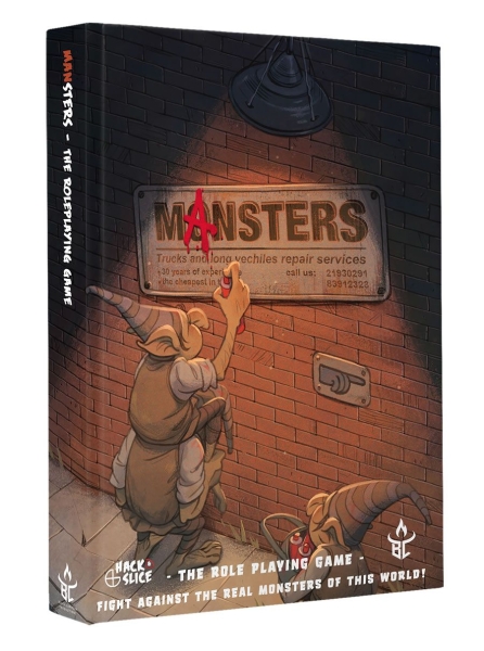 Mansters RPG Corebook ENGLISCH