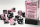 Gemini® 16mm d6 Black-Pink/white Dice Block™ (12 dice)