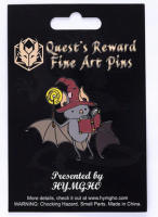 Fine Art Class Pins Gideon Thunderwing Bat Wizard