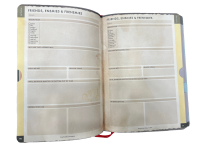 Players Journal Black ENGLISCH