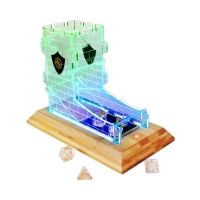 ENHANCE Tabletop LED Dice Tower and Dice Set