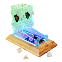 ENHANCE Tabletop LED Dice Tower and Dice Set