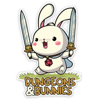 Dungeons and Bunnies Sticker