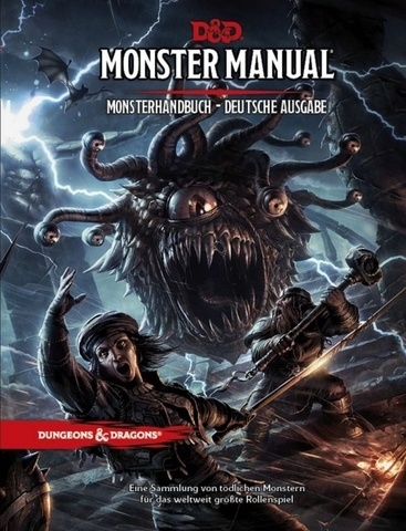 D&D RPG - Monster Manual - Monsterhandbuch DE