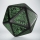 Dungeon Generator Die: Black & Green